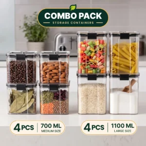 Air-Tight Storage Combo (700ML + 1100ML)